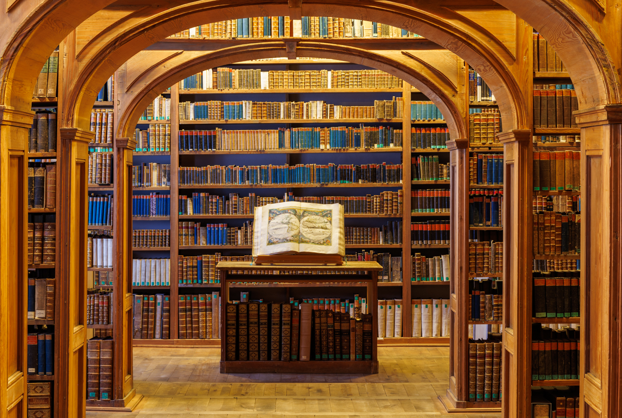 jfmueller_2229 Blick in die Oberlausitzische Bibliothek der Wissenschaften.